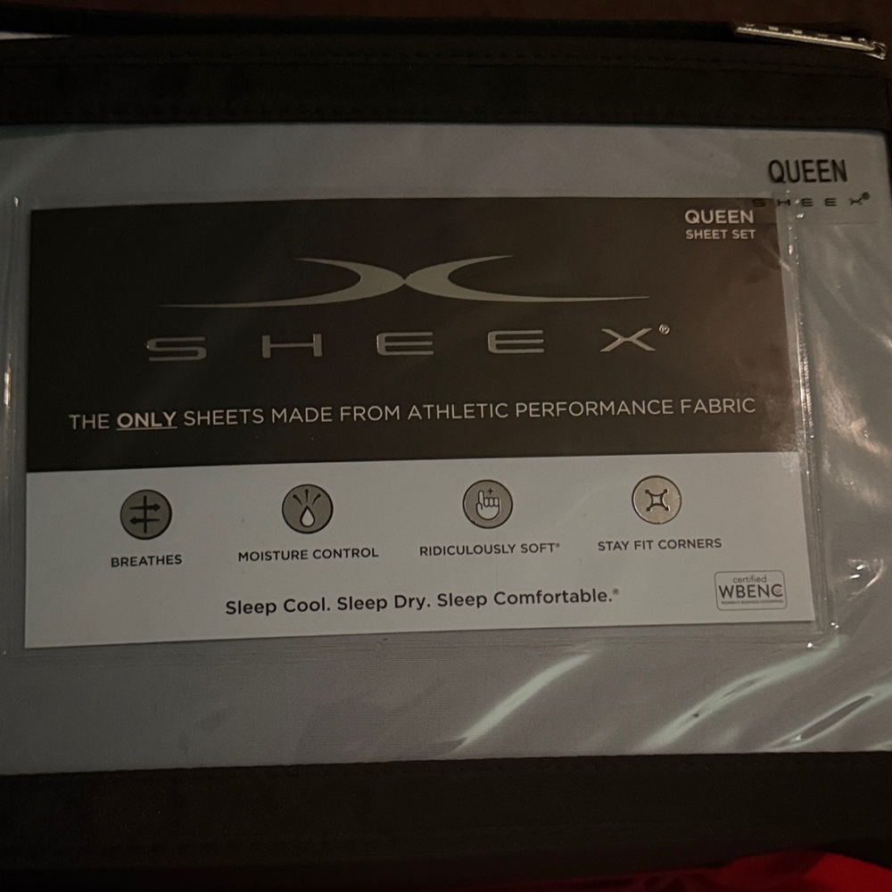 SHEEX Queen Sheet Set - Gray
